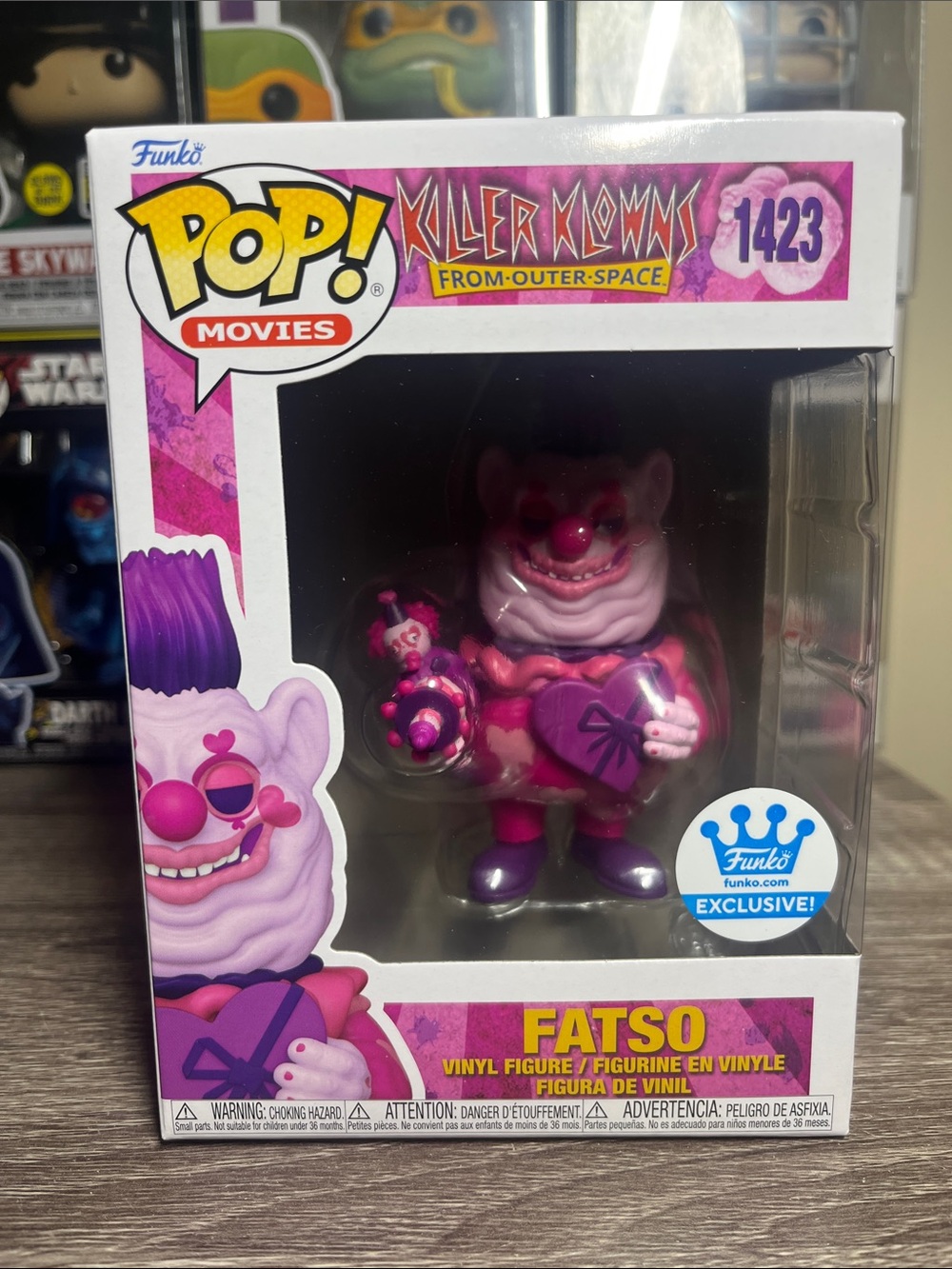 Funko Pop! Movies Fatso Vinyl Figure - Pink/Purple